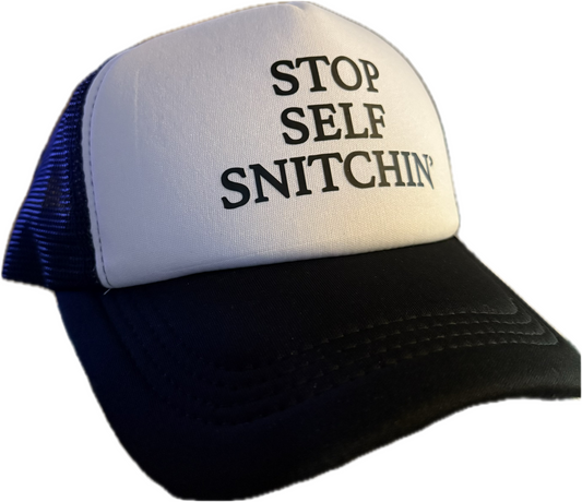 White & Black CLR Trucker Hat