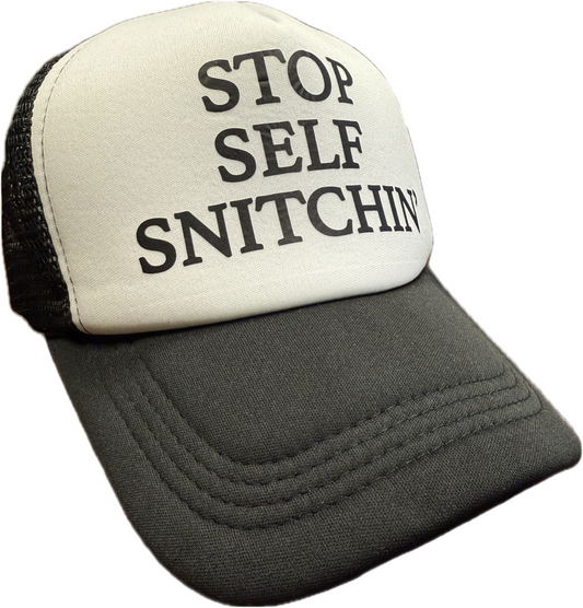 White & Black CLR Trucker Hat
