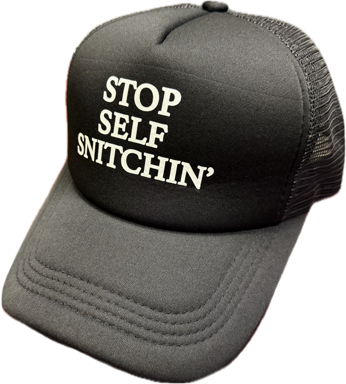 Black Trucker Hat