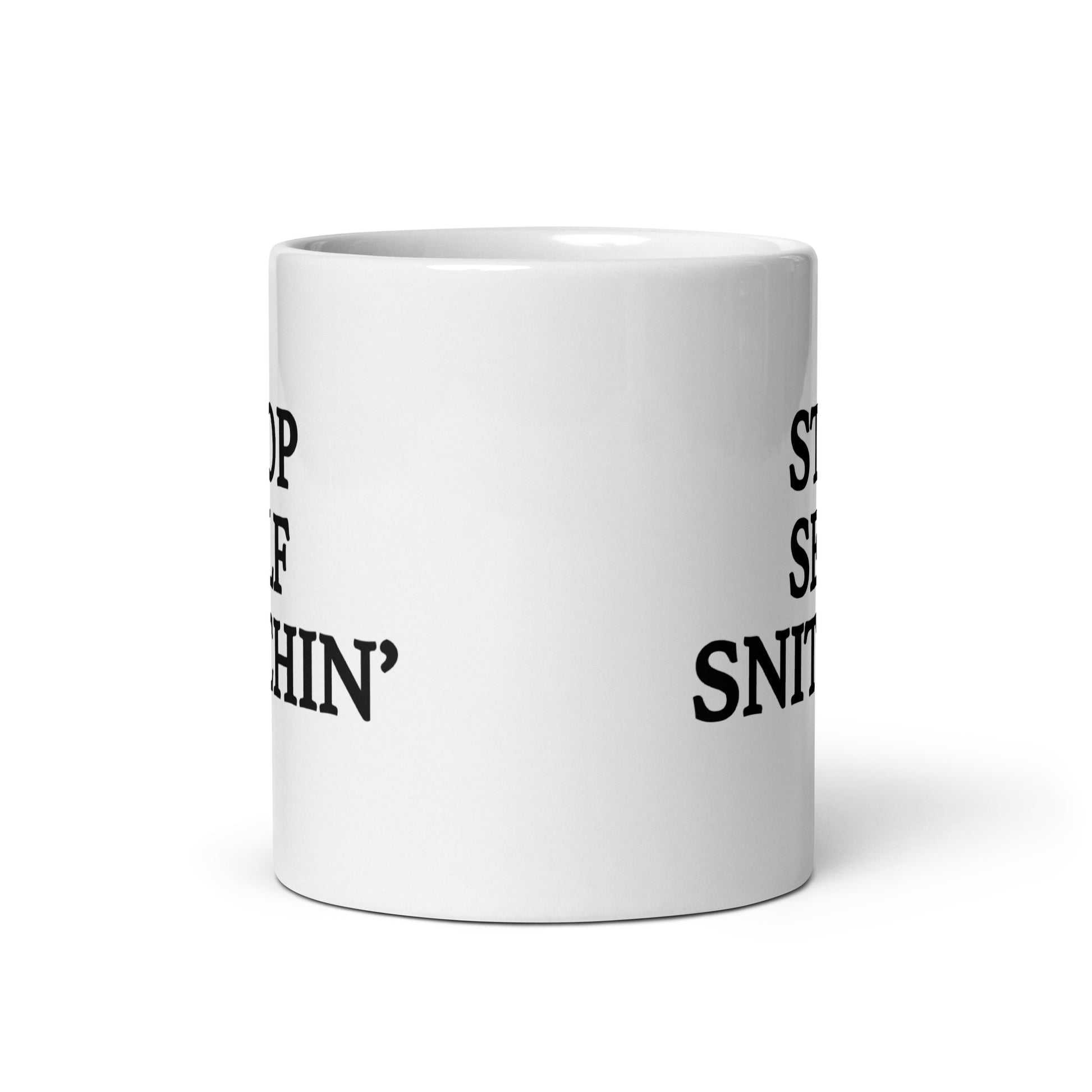 Thee Stop Self Snitchin' Mug 11oz – CLR BRUCE RIVERS MERCHANDISE